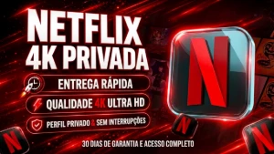 NETFLIX PREMIUM 4K - TELA PRIVADA - 30 DIAS! - Assinaturas e Premium