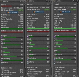 Tibia! Elite Knight 139 Sem Registro