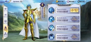 Conta TOP em servidor novo! Saint Seiya Awakening! Global! SSA