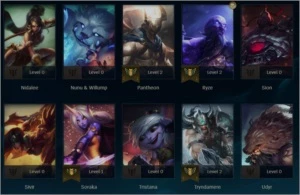 CONTA LEAGUE OF LEGENDS SMURF VARIOS CAMPEÕES! LOL