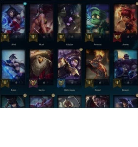 Conta lol - Gold III - Lvl 191 - 66 skins - 88 campeões - League of Legends