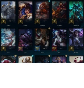 Conta lol - Gold III - Lvl 191 - 66 skins - 88 campeões - League of Legends