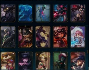 Conta League of Legends Full Champions 187 Skins LOL
