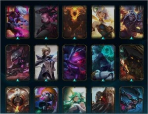 Conta League of Legends Full Champions 187 Skins LOL