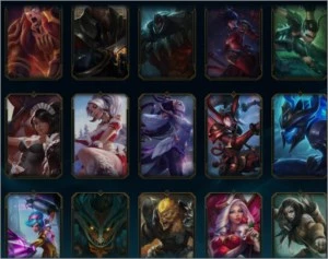 Conta League of Legends Full Champions 187 Skins LOL