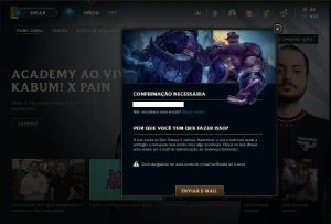 Unranked com 25 Champs e 3 Skins + 600 RP - League of Legends LOL