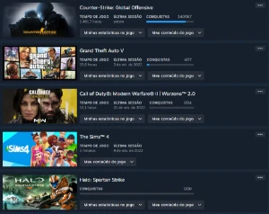 Conta Steam Lvl 101 - Counter Strike CS