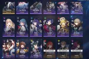 Conta Honkai star rail LVL 67 - Genshin Impact