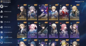 Conta Honkai star rail LVL 67 - Genshin Impact