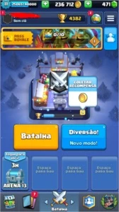 Conta de clash royale com todas as cartas barata