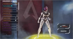 [APEX LEGENDS PC]  HERANÇA + Voidwalker Wraith - RARA  LV100