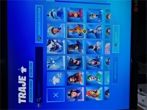 CONTA FORTNITE 296 SKINS