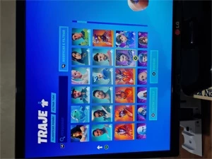 CONTA FORTNITE 296 SKINS
