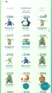 CONTA POKEMON GO NIVEL 34 LENDÁRIOS TOP - Pokémon