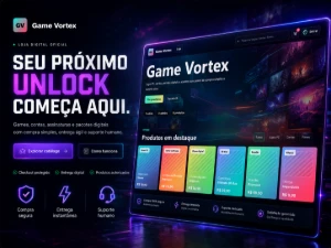 Site de Vendas Gamer - Sites, Lojas e Sistemas Prontos Sites e Scripts