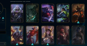 Conta Main Trynda Diamante 1 Soloq Upada A Mão ✅56 Skins - League of Legends LOL