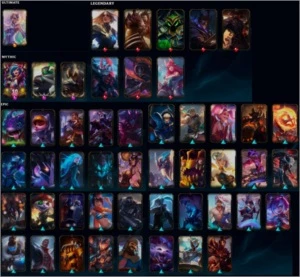Conta Mestre - MMR Alto - 110 Skins (Conta Antiga) - League of Legends LOL