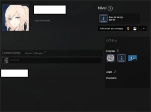 CSGO Prime, Global Elite, 2 anos Steam - Counter Strike