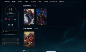 CONTA LEAGUE OF LEGENDS SEM ELO LOL