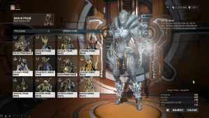 Conta Warframe maestria 17 End Game + skins + platinas - Outros