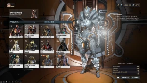 Conta Warframe maestria 17 End Game + skins + platinas - Outros