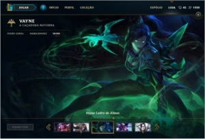 conta league of legends prata 1 LOL