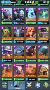 Conta Clash Royale Lv11 - 7 Lendárias - Todas lv2