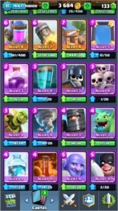 Conta Clash Royale Lv11 - 7 Lendárias - Todas lv2