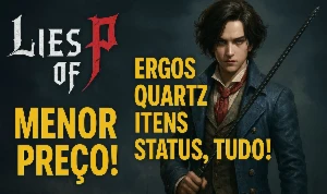 Lies  of P - Ergos, Quartz, peças, itens, super pacote! PS4