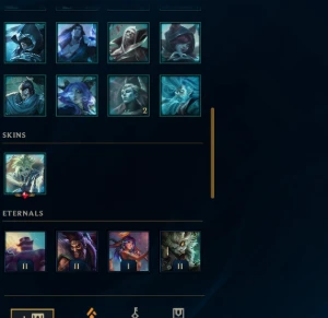 Conta de league of legends, 189 skins LOL