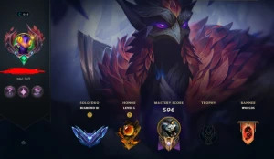 Conta de league of legends, 189 skins LOL