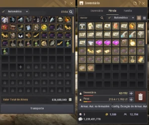 black desert 41 pet t4 e 1 t5 e vários itens
