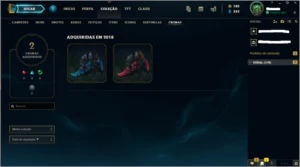 CONTA LOL IRELIA NINJA PLATINA SEASON 8/9 - League of Legends