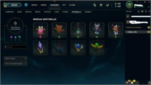 CONTA LOL IRELIA NINJA PLATINA SEASON 8/9 - League of Legends