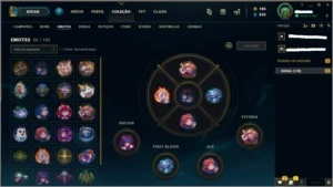 CONTA LOL IRELIA NINJA PLATINA SEASON 8/9 - League of Legends