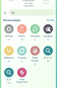 Conta lvl 40 Pokémon Go com Unown Shiny