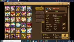 Conta Global 25 Nat 5 com destaque para o Ragdoll - Summoners War