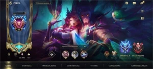 WILD RIFT PROFISSIONAL; TODAS TEMPORADA DESAFIANTE; 83 SKINS - League of Legends: Wild Rift LOL WR