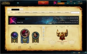 Contas GOLD Super Promoção - League of Legends LOL