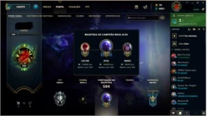 Conta League of Legends com email LOL