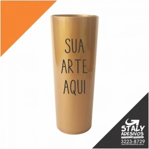Long Drink Dourado - Artesanato e Personalizados