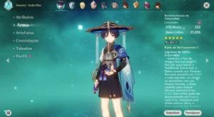 Conta Genshin Andarilho/Wanderer + Eula + Tulaytullah AR 18 - Genshin Impact