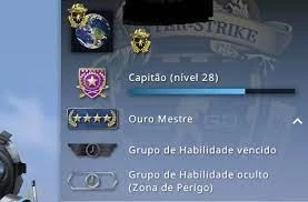 CONTA PRIME - OURO 1/2/3/4 - Counter Strike CS
