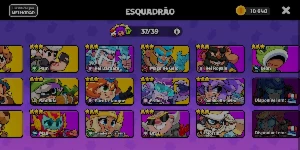 Squad Busters Excelente Conta 16 personagens noUltra