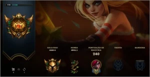 Conta Gold 2, 13 skins - League of Legends LOL