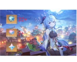 CONTAS REROLL GENSHIN IMPACT - AR10