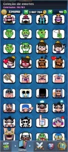 Clash Royale Full Todas as cartas, Inclusive nível Estelar