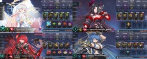 VConta Grand Chase Mobile + Elesis S e Arme S + Trajes