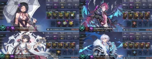 VConta Grand Chase Mobile + Elesis S e Arme S + Trajes