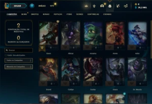 Conta ouro 4 com 21 Champs e 3 Skins - League of Legends LOL